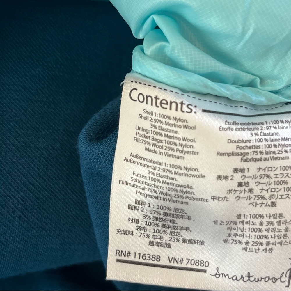 Smartwool Phd Zipup Jacket Size Small - image 7